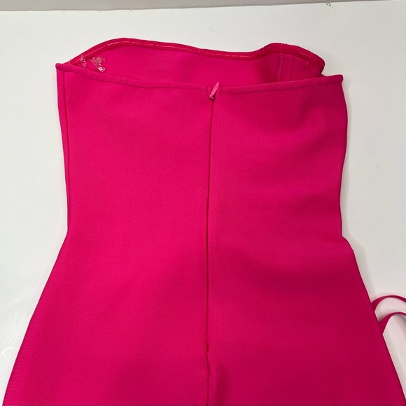Revolve H:ours Aimee strapless mini dress pink - Small - Picture 8 of 12